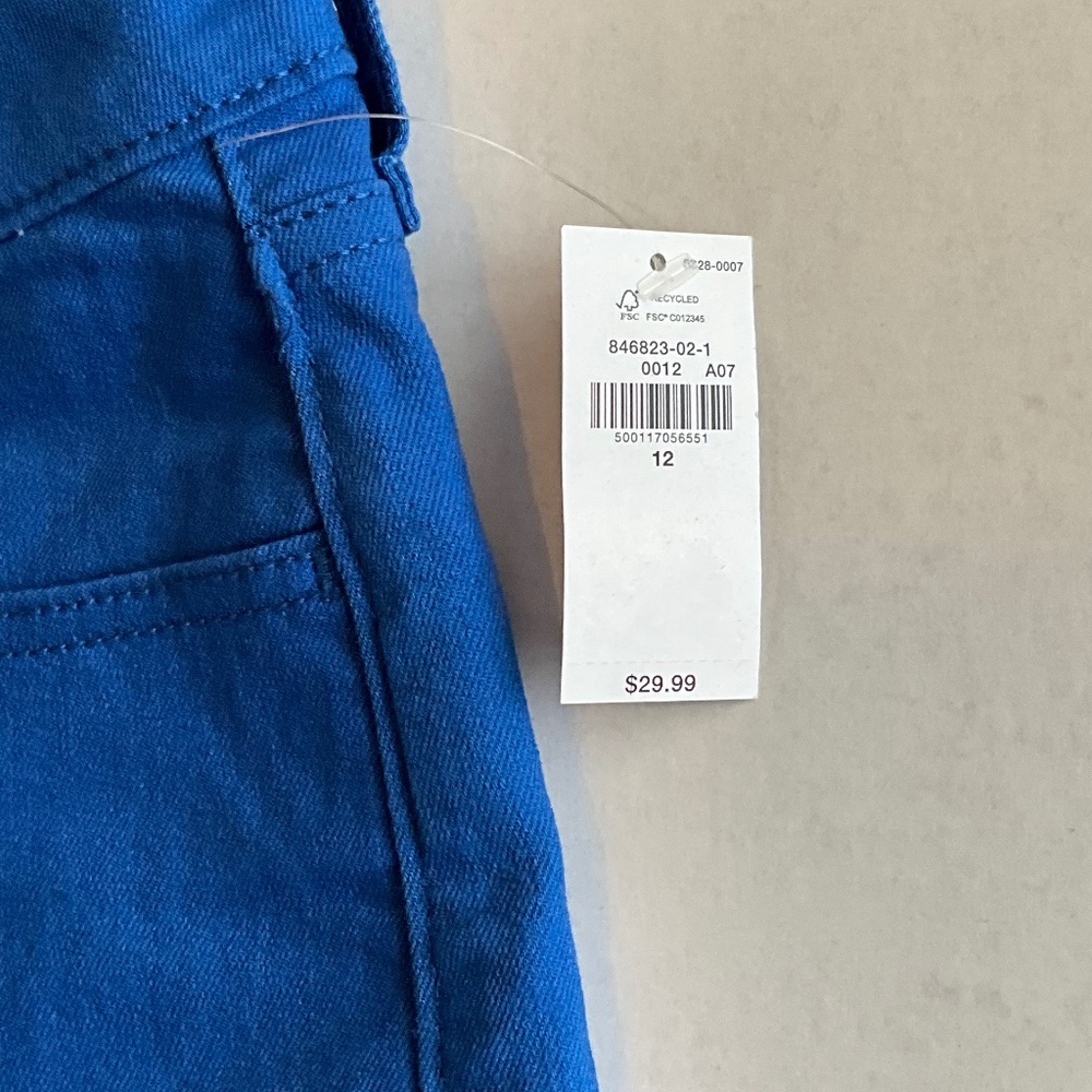 Old Navy Blue Shorts size 12 - Picture 4 of 6